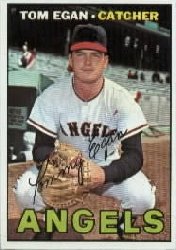 1967 Topps Baseball Cards      147     Tom Egan
